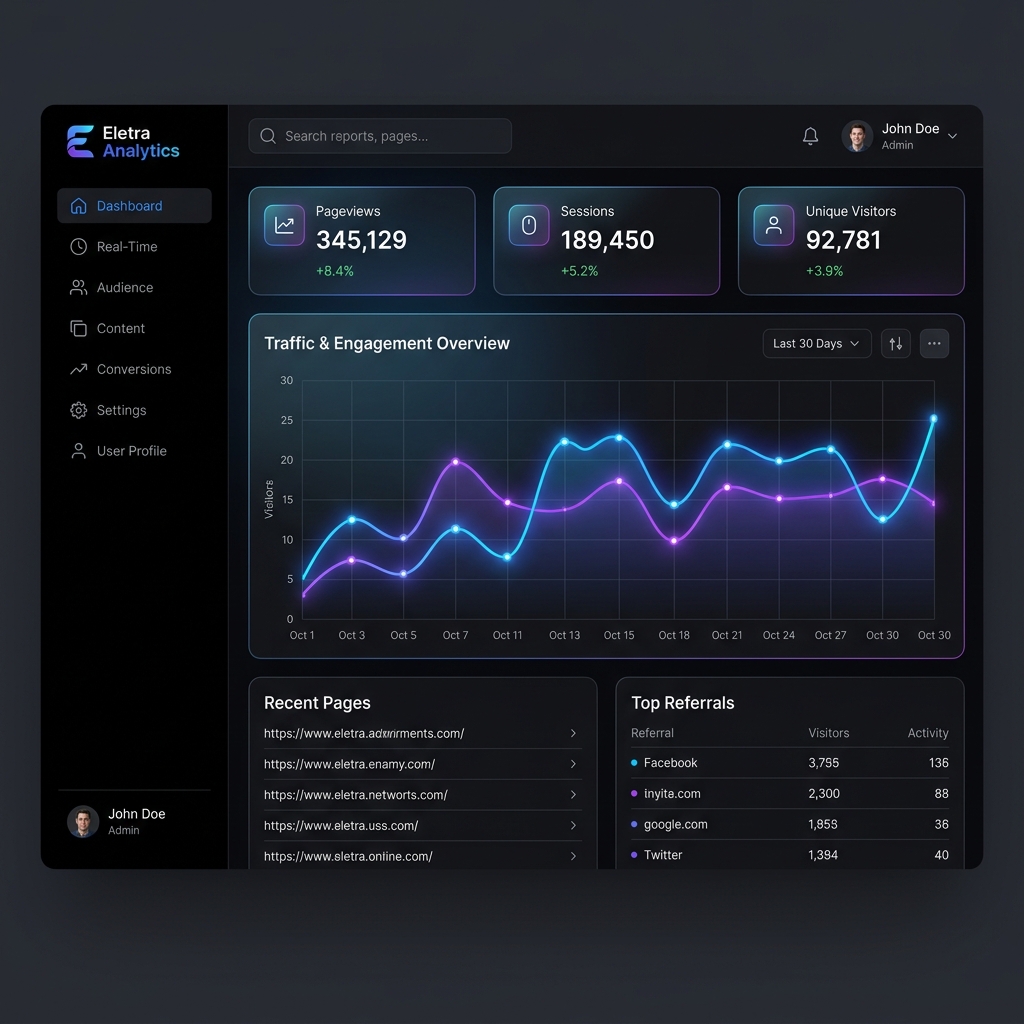 Eletra Analytics Dashboard